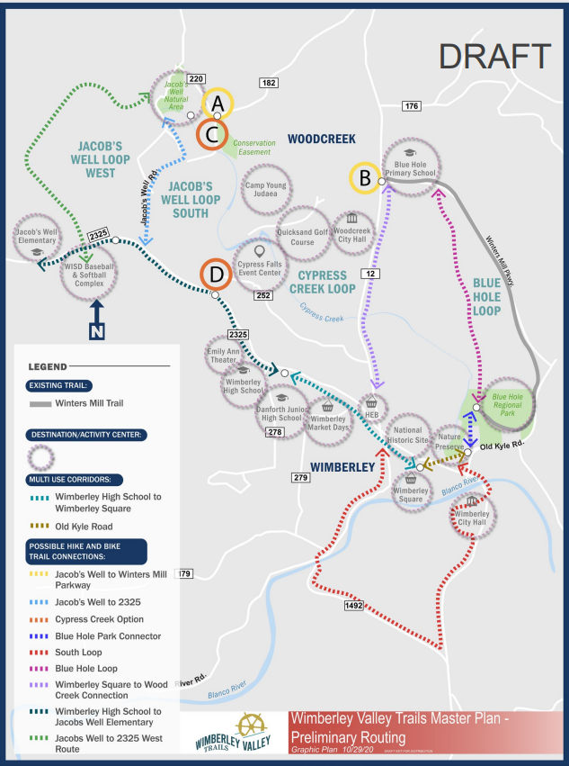 Wimberley Valley Trails Master Plan 2021